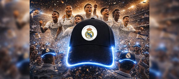 Real Madrid Xcap - Insane - SONO-Luminous Cap for football fans