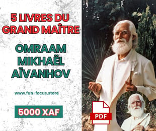5 LIVRES DU GRAND MAITRE "OMRAAM MIKHAËL AÏVANHOV"