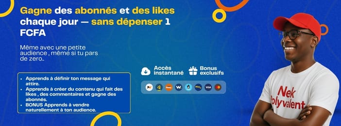 Gagne des abonnés et vends chaque jour sur Facebook sans dépenser 1 FCFA -FORMATION COMPLÈTE