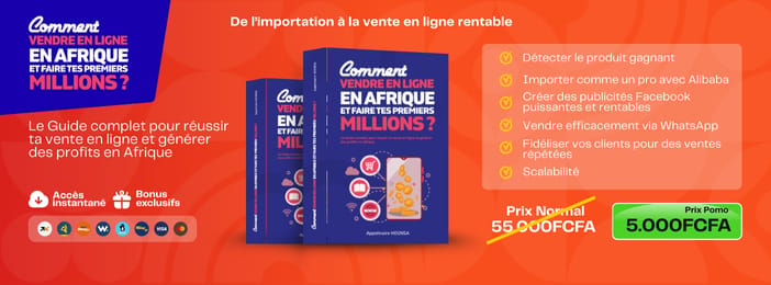 COMMENT VENDRE EN LIGNE EN AFRIQUE ET FAIRE TES PREMIERS MILLIONS