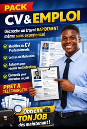 Pack CV et EMPLOIE professionel pour decrocher un emploie