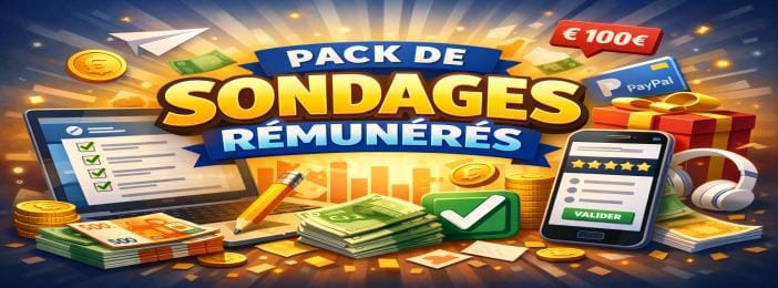 Pack de travail a domicile rémunéré