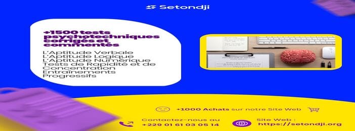 +1500 tests psychotechniques corrigés et commentés