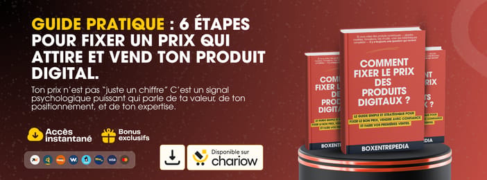 Le méthode pour fixer ton prix en moins d'une heure et multiplier ta valeur perçue immédiatement.