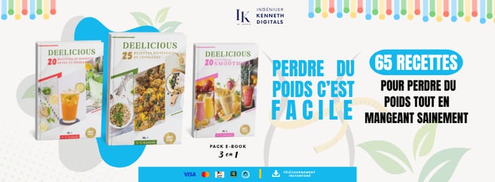 PROGRAMME DEELICIOUS (SPECIALE PACK 3 en 1)