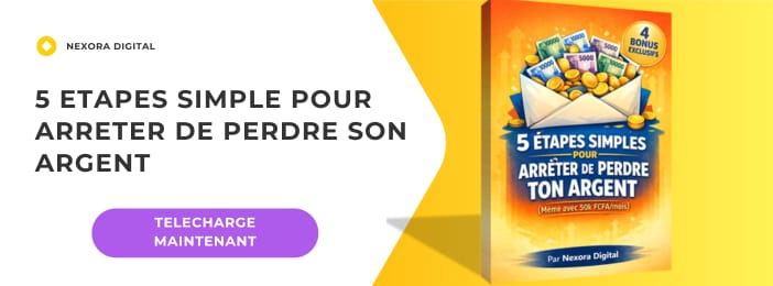 5 Étapes Simples pour Arrêter de Perdre Ton Argent (Même avec 50k FCFA/mois)