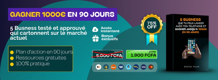 5 Business que tu peux lancer avec ton téléphone pour gagner jusqu’à 1000€ avant la fin de l’année