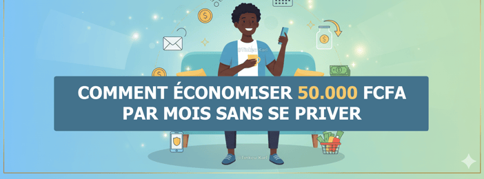 COMMENT ÉCONOMISER 50.000 FCFA PAR MOIS SANS SE PRIVER