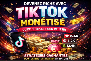 Formation complète sur la monétisation TikTok et le boostage d'abonnés