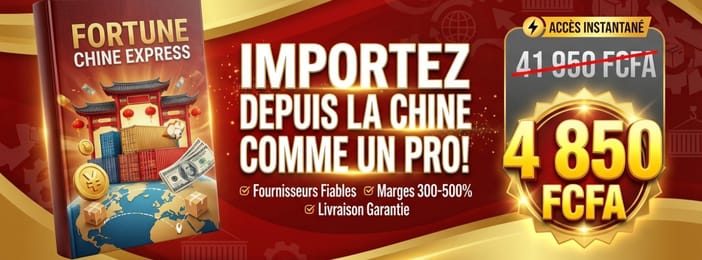 🚀 FORTUNE CHINE EXPRESS - La Formule Secrète Pour Importer et Multiplier Vos Revenus Par 10 !