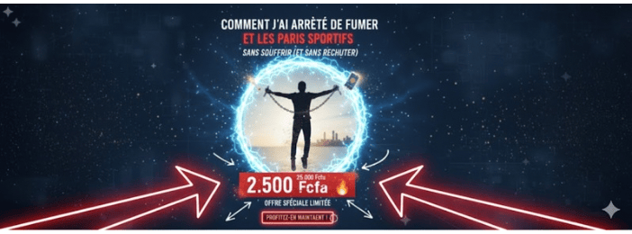 Méthode Rapide et Efficace pour Arrêter Cigarettes et Paris Sportifs