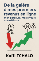 De la galère à mes premiers revenus en ligne