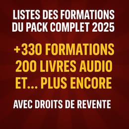 PACK ULTIME 2025
