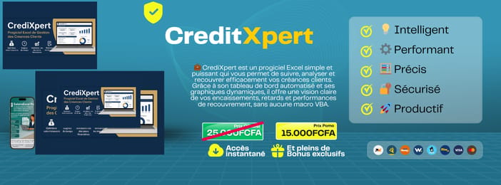 CrediXpert PROGICIEL DE SUIVI DES CREANCES