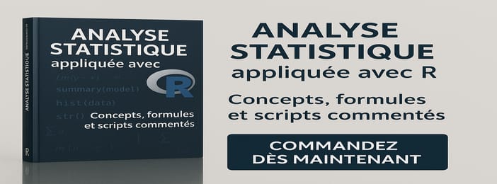 Analyse de données appliquée à R : Concept, Objectif et script R commenté
