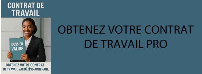 Contrat de Travail Professionnel