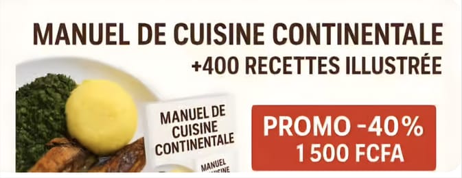 MANUEL DE 400 RECETTES DE PLATS CAMEROUNAIS