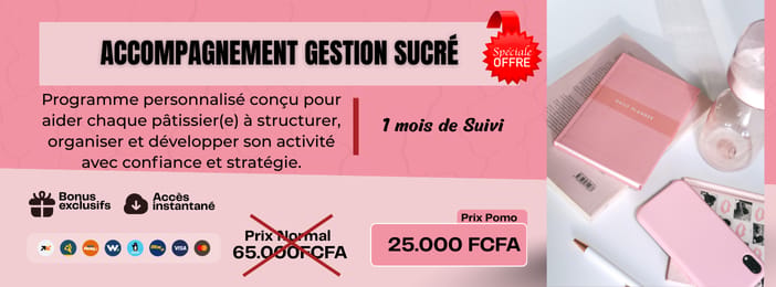 Accompagnement Gestion Sucré