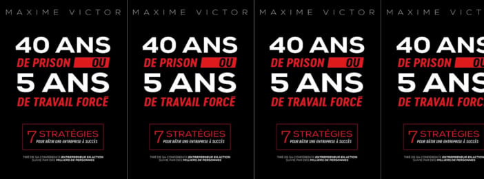 40 ANS DE PRISON OU 5ANS DE TRAVAIL FORCE