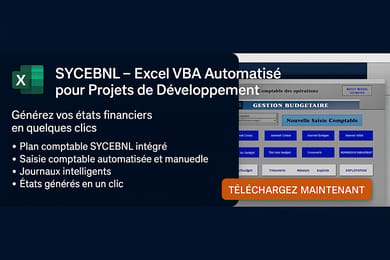 LOGICIEL COMPTABLE SYCEBNL ( ONG , PROJETS , ASSOCIATIONS)
