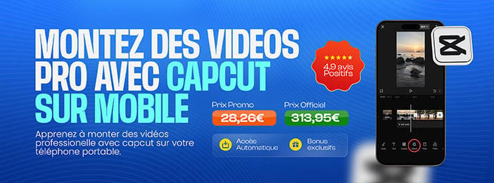 Easy CapCut Mobile – Monte tes vidéos comme un PRO avec CapCut sur ton téléphone