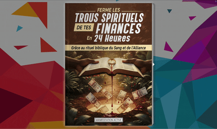 💰Ferme les trous spirituels de tes finances en 24h grace au rituel biblique du Sang et de l’Alliance