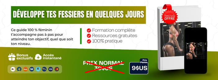Développe tes fessiers en quelques jours