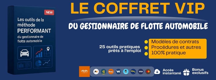 COFFRET VIP POUR GESTIONNAIRE DE FLOTTES AUTOMOBILE
