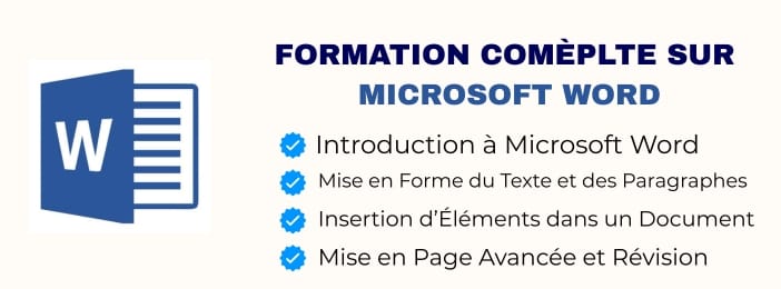 FORMATION COMPLETE SUR MICROSOFT WORD