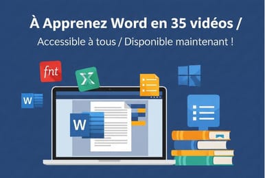 Pack de Formation Microsoft Word – Débutant á Pro