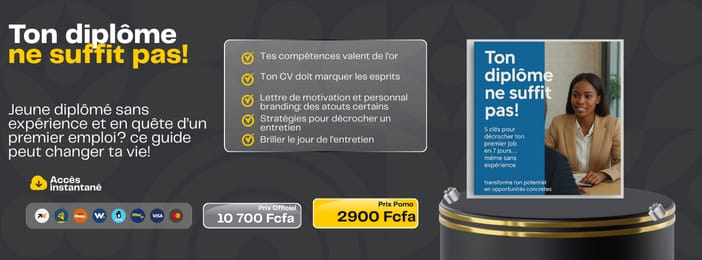 Ton diplôme ne suffit pas!