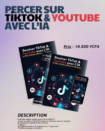 Percer sur TikTok & YouTube avec l’IA : Les secrets pour exploser ta chaîne et la monétiser.