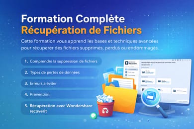 Méthode pour récupérer vos fichier