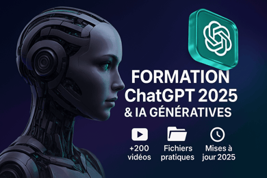 Formation ChatGPT 2025 & les IA génératives
