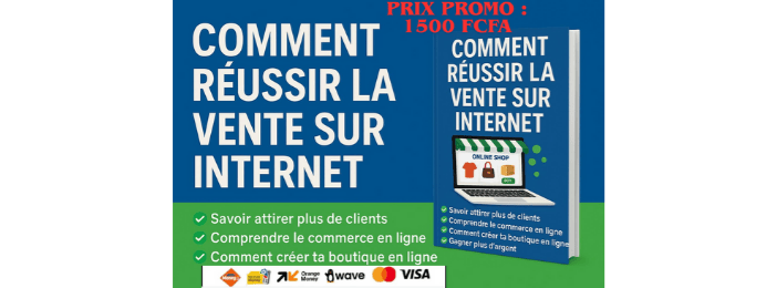 Réussir la Vente Sur Internet