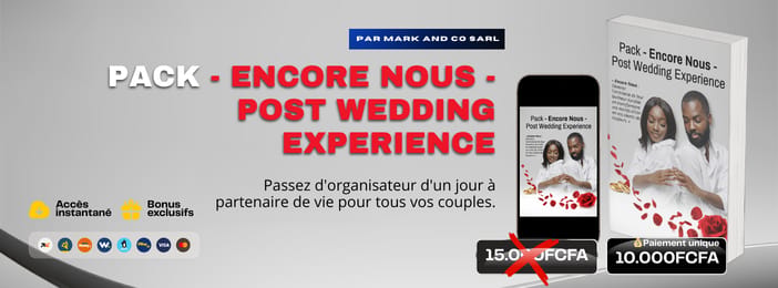 Pack - Encore Nous - Post Wedding Experience