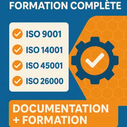 KITS DOCUMENTAIRES QHSE/ISO 9001 + ISO 14001 + ISO 45001