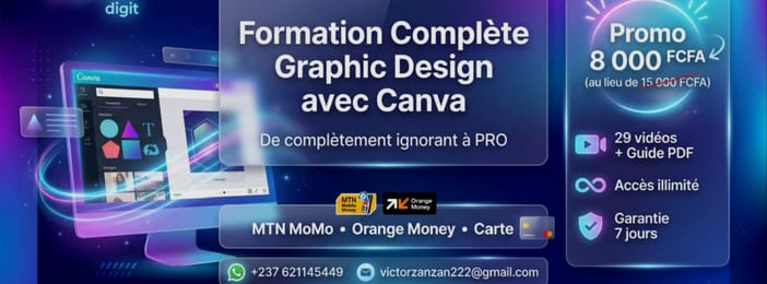 Formation Canva Mobile - Créez depuis votre Smartphone