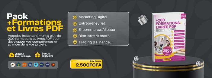 PACK +200 FORMATIONS & LIVRES PDF