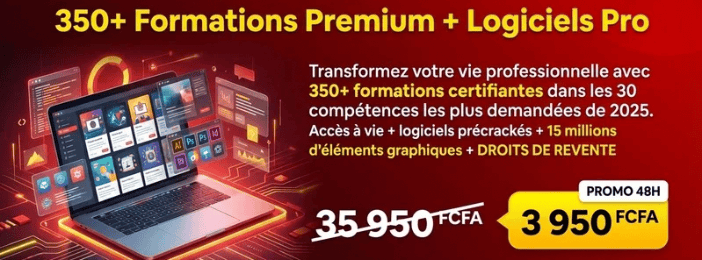 Empire Digital Complet 2026 : Plus de 350 Formations Premium et Logiciels Pro avec Droits à Vie