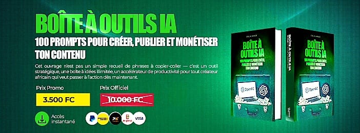 BOÎTE À OUTILS : 100 Prompts ( tous les modèles IA ) pour créer, publier et monétiser ton contenu