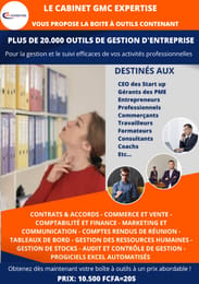 PACK DE PLUS DE 20.000 OUTILS DE GESTION D'ENTREPRISE & PROJETS