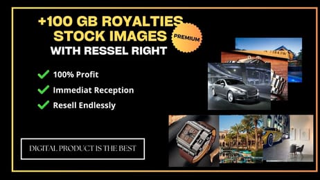 +100 GB Royalties Stock Images