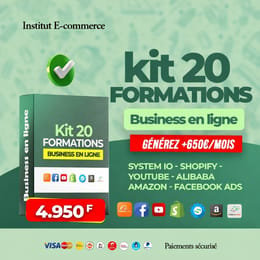 20 PACKS DE FORMATION PRATIQUE