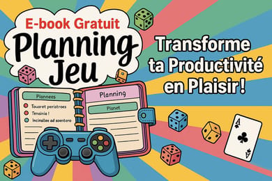 Planning-Jeu – Transforme ta Productivité en Plaisir ! 🎮