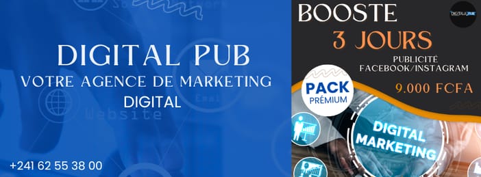 PACK PRÉMIUM - 3 JOURS DE PUBLICITÉ(BOOSTE) FACEBOOK/INSTAGRAM