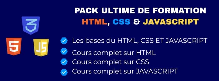 APPRENDS À CRÉER DES SITES WEB MODERNES AVEC HTML, CSS ET JAVASCRIPT