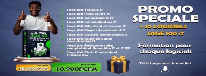 Pack SAGE 100 i7 : +10 Logiciels Tout-en-Un Avec Formation Complète