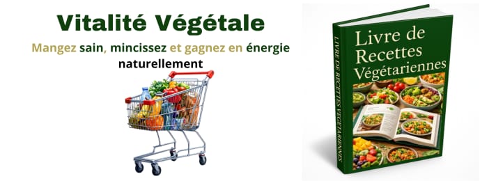 Le Grand Livre des Recettes Végétariennes – Mangez Sain, Mincez et Gagnez en Énergie Naturellement 🌿