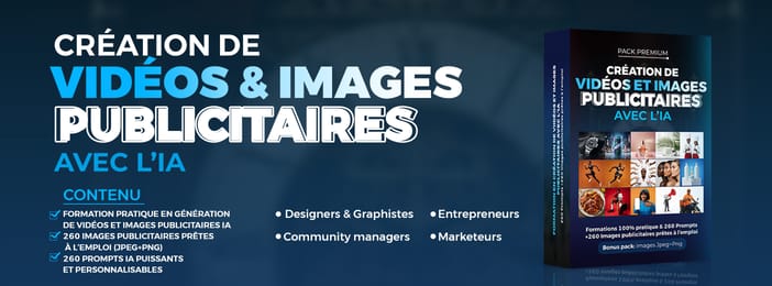 CRÉATION DE VIDÉOS ET IMAGES PUBLICITAIRES AVEC L'IA  & Montage Vidéo